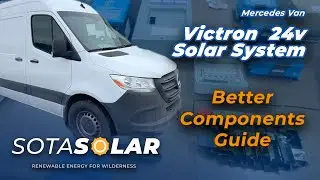 Choose Better Van Build Components - Mercedes Van Victron Solar System Install