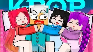 FESTA DO PIJAMA com AS CA&Ccedil;ADORAS KPOP no Minecraft