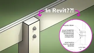 Учебное пособие по созданию деревянной колонны с выемками в Revit (занятия в офисе)