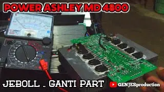 POWER ASHLEY MD4800 JEBOL / GANTI PART