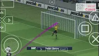 Real Madrid 4 - 0 R. Racing C. Game PPSSPP Liga Espanol LFP Game Pes 6 Pro Evolution Soccer 2006