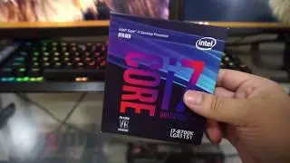 Unboxing Intel 8th Gen Core i7-8700K Processor