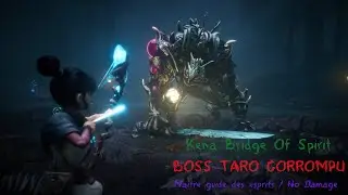 Kena Bridge of Spirit : Boss Taro Corrompu en Ma&icirc;tre Guide des Esprits / No Damage