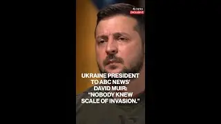 Zelenskyy speaks with David Muir about whether he regrets not warning Ukrainians earlier of invasion