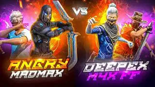 Angry & Madmax📲 Vs Deepex FF & M4x FF📲 | 7-0 or WoT ☠️
