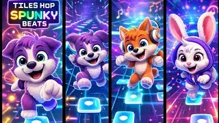 SPUNKIY Tiles Hop 😱 | Impossible Beats, Don&rsquo;t Blink!