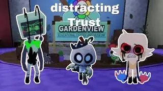 Dandy's World Stream: TRYING TO HELP PEOPLE TO GET TO FLOOR 20 FOR QUEST (with fans)
