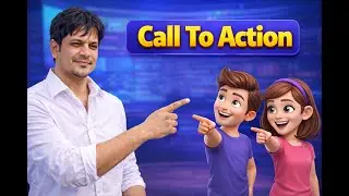 Create Studio Call to Action with 3D Characters#createstudio #createstudiopro #animation