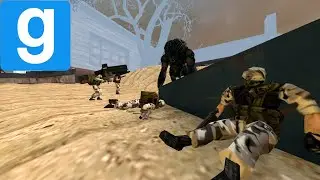 [GMOD NPC BATTLE] US ARMY VS ALIENS