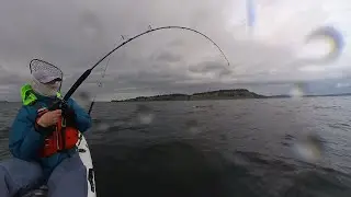 Kayak Fishing for Bottomfish at Double Bluff