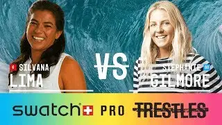 Silvana Lima vs. Stephanie Gilmore - Quarterfinals, Heat 1 - Swatch Pro 2017