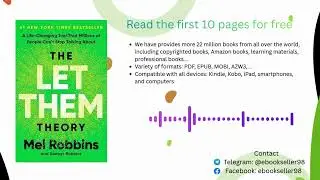 [Review] The Let Them Theory by Mel Robbins | One Simple Rule That Changes Everything