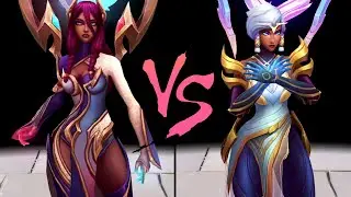 Tranquility Dragon Karma VS Dawnbringer Karma & Odyssey Karma Skin Comparison Spotlight 2021