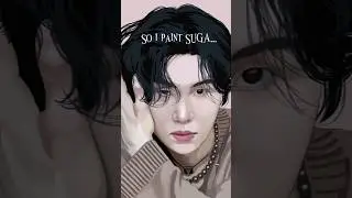SUGA 민윤기 / Marie Claire 2023 #suga #fanart #bts