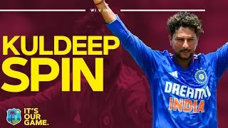 🌪️ Wrist-Spin | Kuldeep Yadav Takes 3-Wickets | West Indies v India 3rd T20I