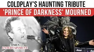 Coldplay's SOMBER Tribute To Ozzy Osbourne | Chris Martin's Final Words Leave Fans In Tears - WATCH