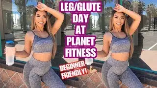 LEG/GLUTE WORKOUT AT PLANET FITNESS | LOVEEMANDA