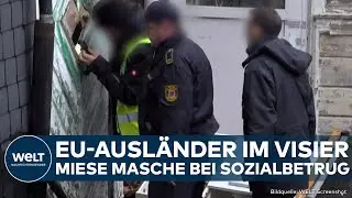 BÜRGERGELD: Ausländer der EU im Visier! Freizügigkeit öffnet Tor zum Sozialbetrug in Deutschland