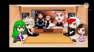 MHA reacts to future deku as Rengoku-Demon slayer//MY AU!!//Akari-Chan