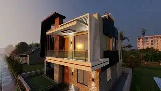 3D Architectural Walkthrough Animation For Independent Bungalow | Digital Marketing StudioGenix