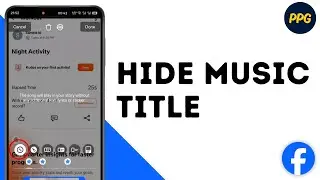 How To Hide Music Title on Facebook Story ?