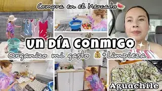 Limpieza y Compras/Organizo el gasto💰/Receta Aguachile #limpieza #hogar #rutina #motivate #cocina