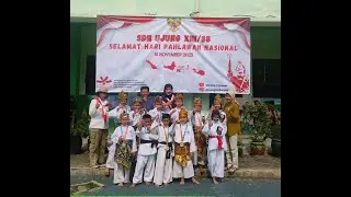 SDN Ujung XIII/38 Surabaya - Penampilan Ekstrakurikuler di Hari Pahlawan 10 November 2023