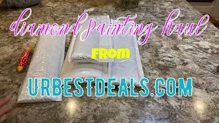 URBESTDEALS Diamond Painting Haul - Diamond Painting Tube - Diamond Tube
