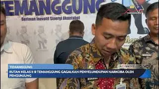 RUTAN KELAS II B TEMANGGUNG GAGALKAN PENYELUNDUPAN NARKOBA OLEH
