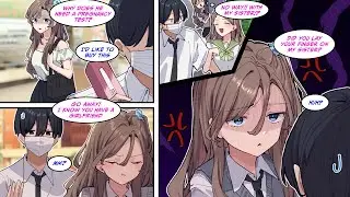 [Manga Dub] At my sister’s request, I bought a pregnancy test at a drugstore. But someone saw me...