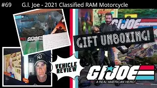 G.I.Joe | 2021 Classified Ram Motorcycle Review (Gift Unboxing!)