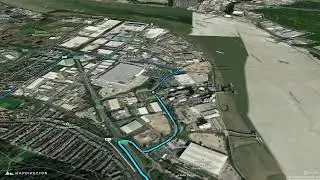 Belvedere Driving Test Route 6  