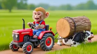 Monkey NaNa Trip to the Strawberry Farm Turn CHAOS&mdash;Crocodile Attacks Ducks,His Smart Move Saves Them