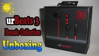 urBeats 3 Decade Collection (3.5mm Plug) Defiant Black-Red Unboxing