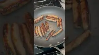 ASMR Sizzling Sausages 😛😜😋 #asmr #shorts #viral #trendingshorts #sausagefest