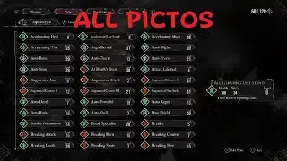 ALL PICTOS LIST Clair Obscur: Expedition 33