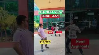 NTA Scam !! NEET 2024 Results | Paper leak Scam | 718/720 Grace marks.