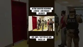 Active Shooter Response Course CQC #cqb #cqb #security #securityguardtraining @NoontimeRandy