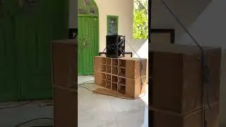 Miniatur 12 inch kiriman dari subscriber😍 #soundhoreg #soundsystem #miniatursoundsystem