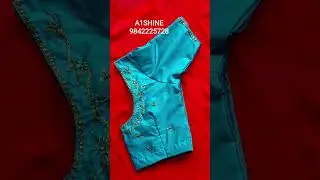 A1SHINE #handembroidery #modernblouse#