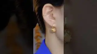 latest Korean earrings collection plz like and subscribe my YouTube channel #viralvideo #earrings ##