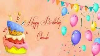 Happy Birthday Chandu Image Wishes General Video Animation