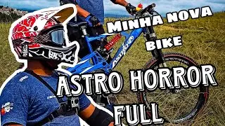 Nova bike full Astro horror. #downhill #downhillbike #freeride #graudebike  #fullsuspension #bike