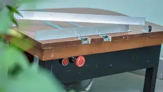 DIY#04 - Easy Mini Table Saw From Old TV Table (basic electrical safety and vacuum cleaner)