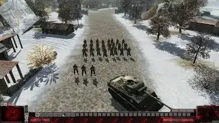 MoW Assault Squad Editor Tutorial - How to set up a quick battle with infantry & vehicles