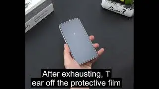 Oleophobic Coating Dust Free Easy Installation Screen Protector For