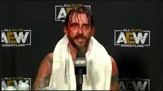 CM Punk post-show interview doesnt make sense