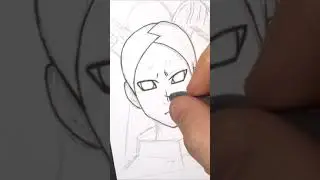 Drawing MOMOSHIKI from Boruto #shorts