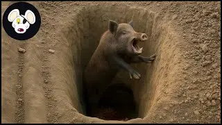 How Canadian Farmers Trap Hundreds Of Giant Wild Boars Battling An Invasion #wildboar