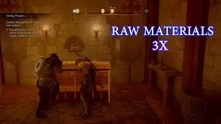 RACULF MONASTERY RAID WALKTHROUGH RAW MATERIALS 3X & SUPPLIES Assassin's Creed&reg; Valhalla